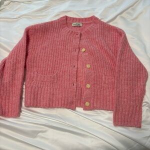 W Concept Pink Cardigan (Korean Brand)